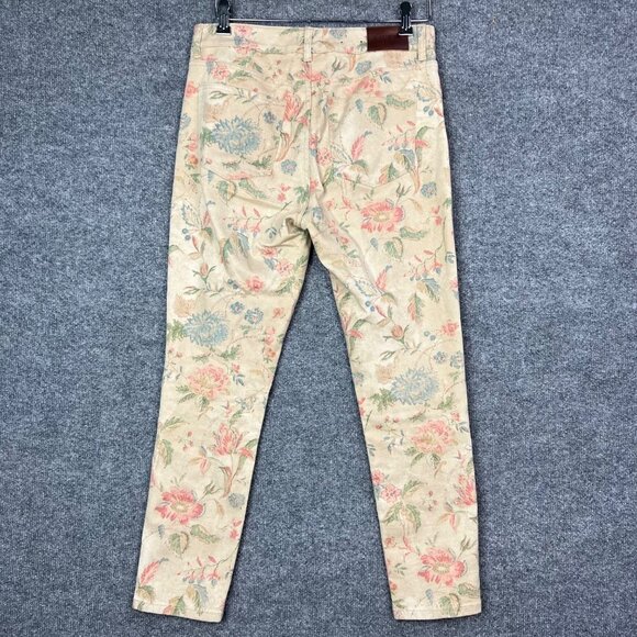 Ralph Lauren Antique Floral Jacket Blazer and Pant Sz 8 Set Art-to-Wear Sz M - Picture 6 of 10